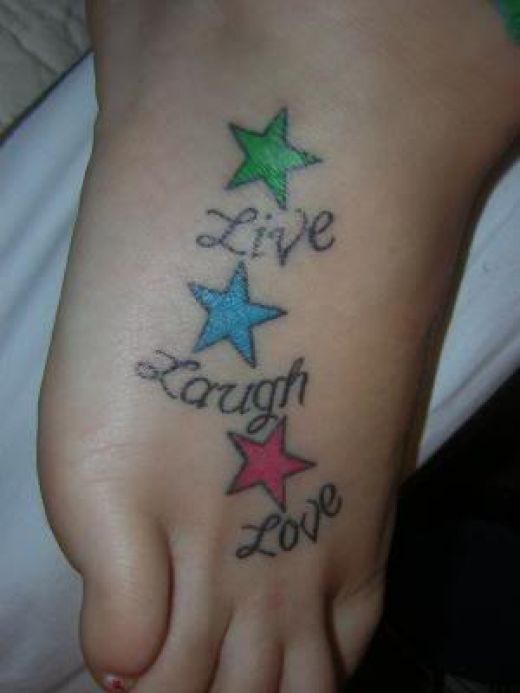 live love laugh tattoos. Live, Laugh and Love