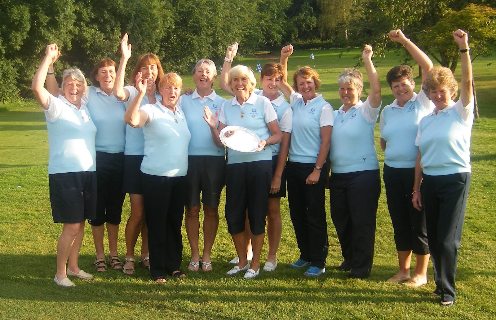 Scottish Veteran Ladies' Golf Association. The North of England win