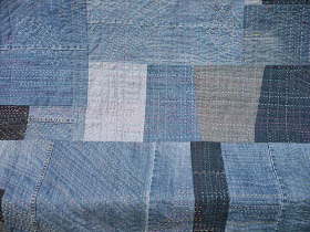 Blue Mountain Daisy: The Denim Quilt is Finished!!