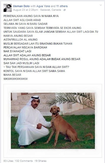 Akun FB Ini Menghujat Agama Islam! (Bantu laporkan ya biar di close) Akun FB Ini Menghujat Agama Islam! (Bantu laporkan ya biar di close)
