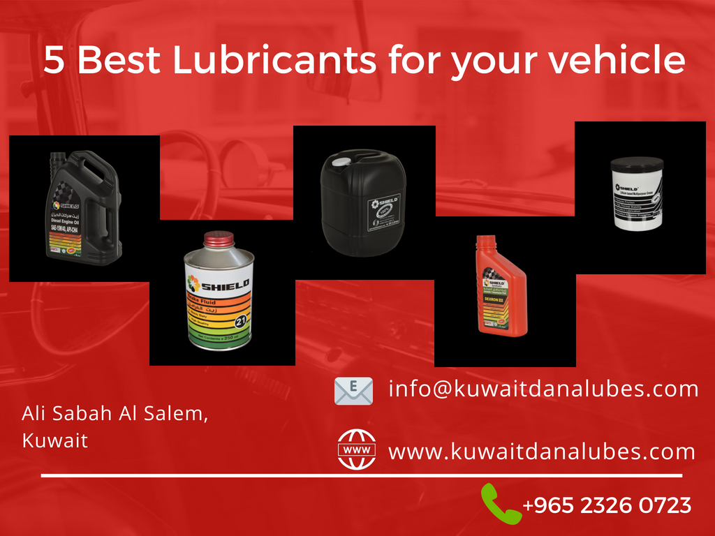 5 Best Lubricants for Your Vehicle