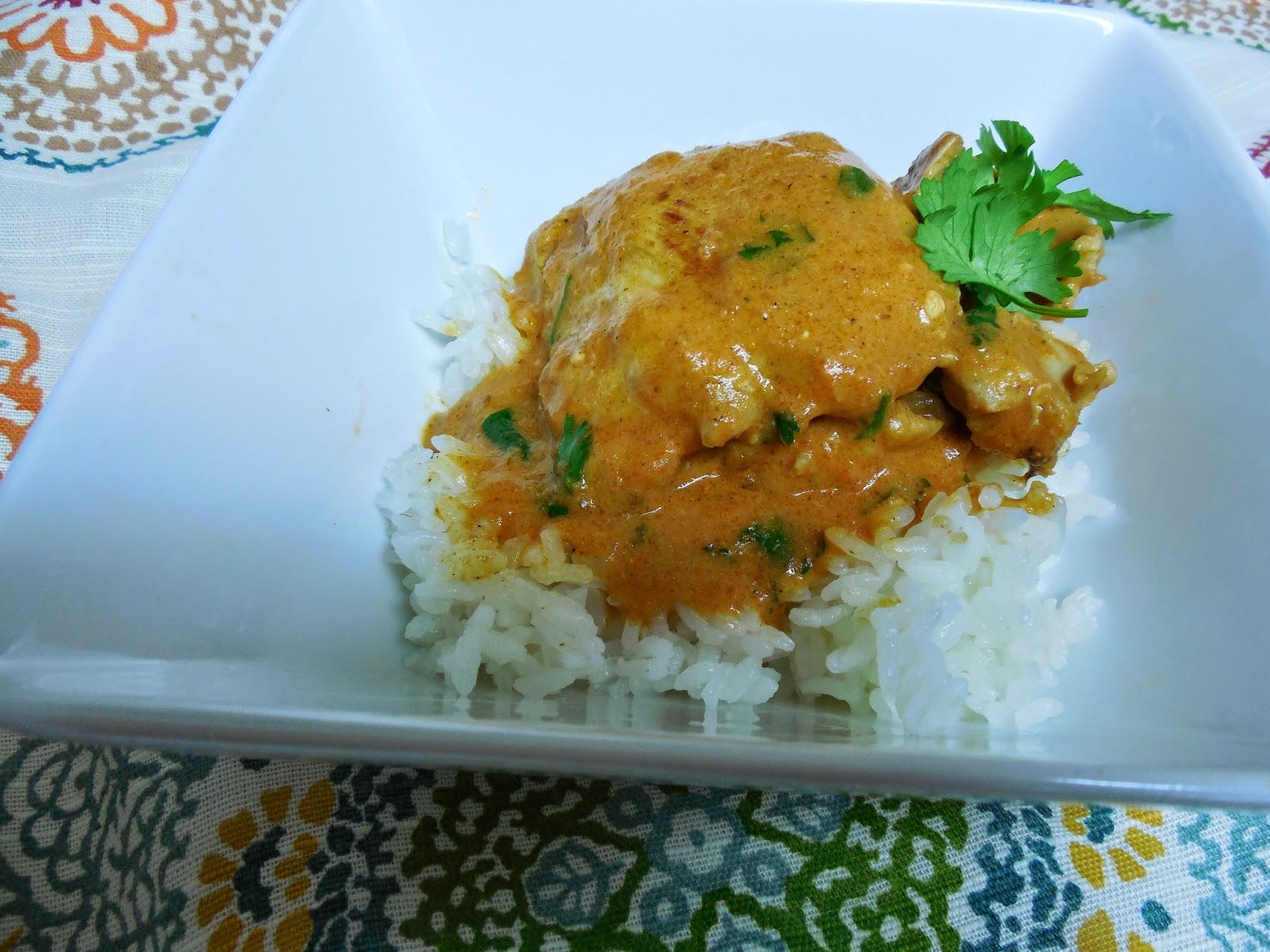 Making Messes and Dinner Pressure Cooker Indian Butter Chicken