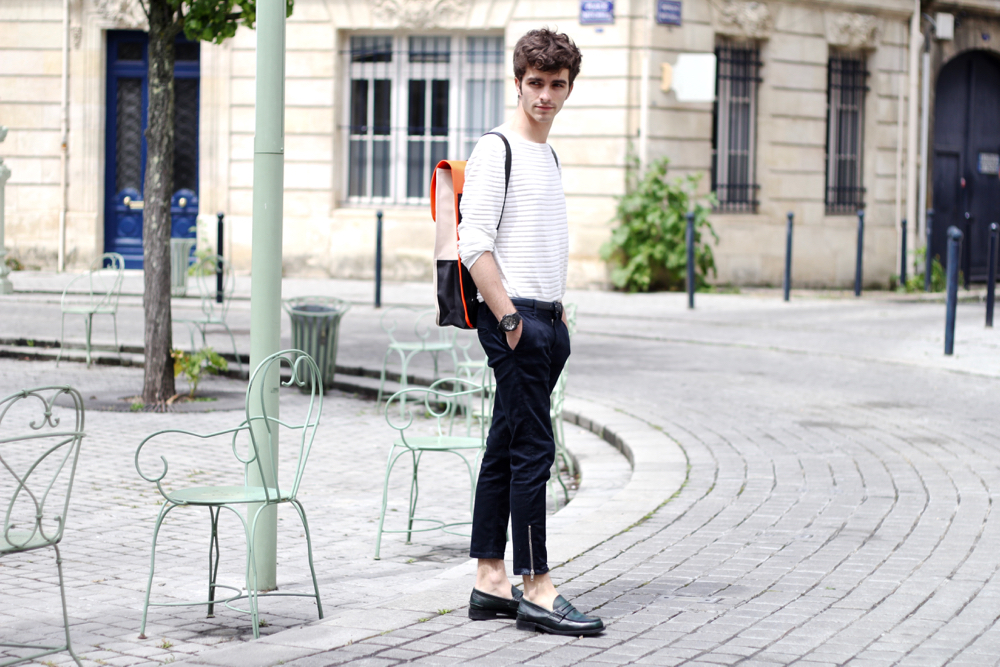 BLOG-MODE-HOMME-style-masculin-gshock-casio-montre-silicone-luxe-chrono-rains-sac-mocassin-churchs-zip-jeans-mec-bordeaux-paris-minimal-été