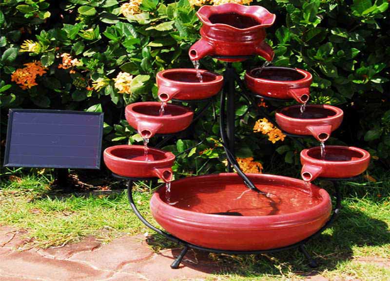 Gambar Taman Air Mancur Kecil Minimalis