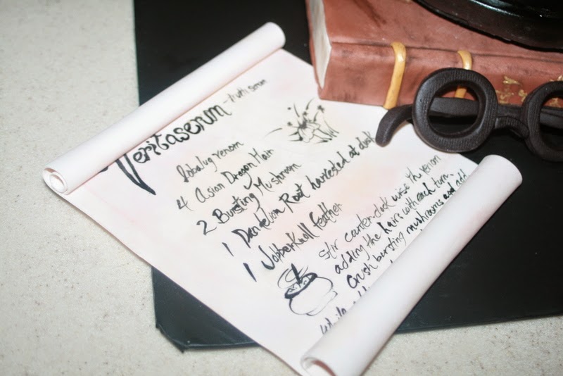 Genevre's Bakery Harry Potter Potions Cake