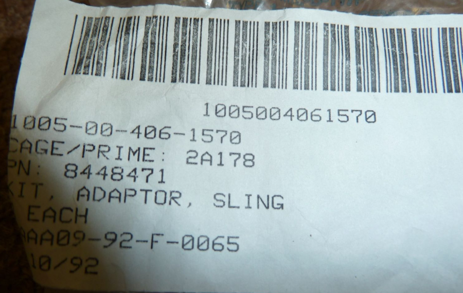 RESTRICTED MILITARY GOVERNMENT LAW ENFORCEMENT USE ONLY CAGE CODE