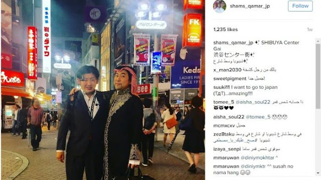 Lelaki Dari Jepun Ini Selalu Berpakaian Arab di Negaranya, Ini Alasannya Lelaki Dari Jepun Ini Selalu Berpakaian Arab di Negaranya, Ini Alasannya