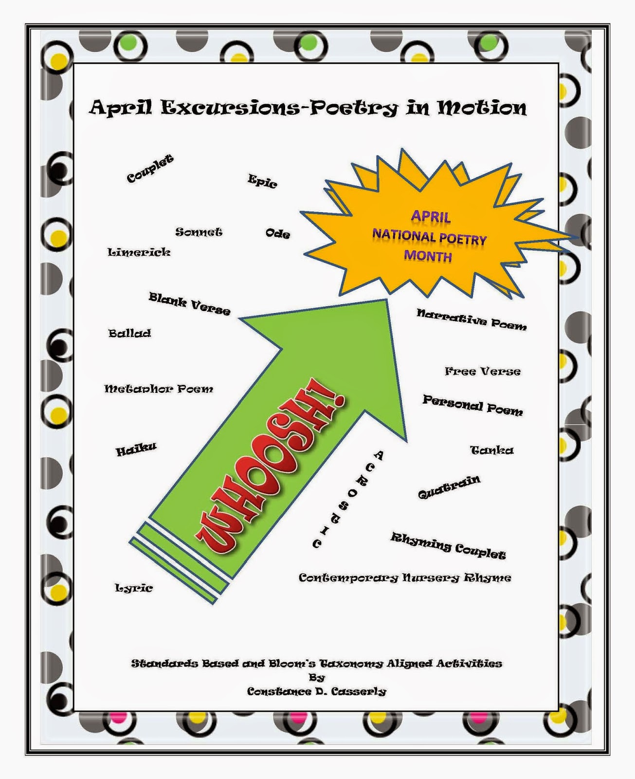 Poetry Activity: April Excursions-Poetry in Motion 