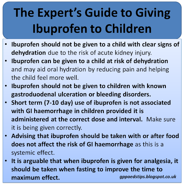 Paediatrics for Primary Care (and anyone else) Should you give