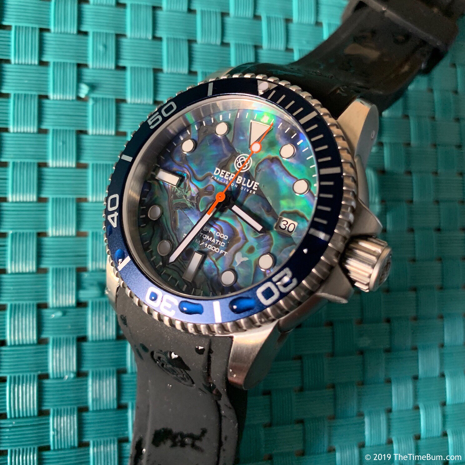 Buy deep blue dive watch Factory Sale