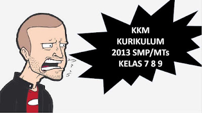 KKM SMP/MTs Kurikulum 2013 download gratis kkm k13 smp kelas 7 8 9 Semester 1 dan 2