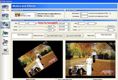 Photodex ProShow Producer tạo hiệu ứng trình diễn ảnh, photo Album trinh dien anh 7
