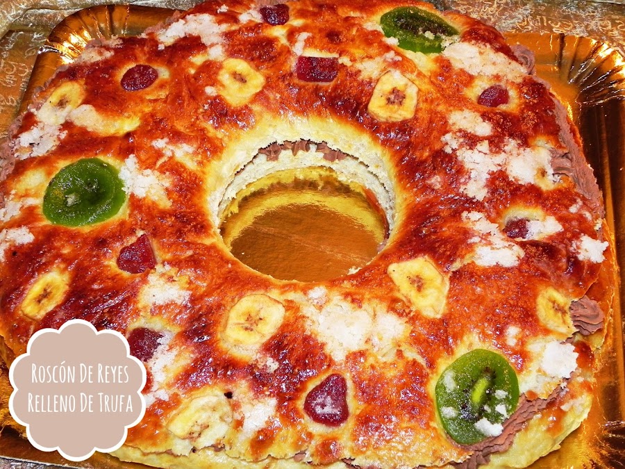 ROSCÓN DE REYES RELLENO DE TRUFA 