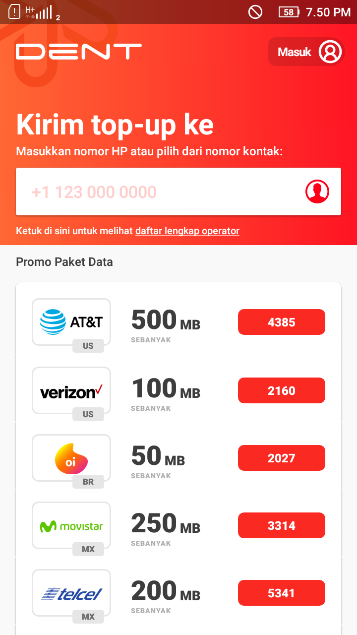 Ngerumpi bareng Cara daftar DENT (aplikasi legit penghasil pulsa dan