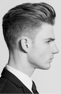 Tapered Fade With Textured Quiff Low fade hairstyle, fade hairstyle, Men's Hairstyle, Men's fashion, Men's look