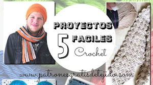 5 Proyectos Fáciles en Crochet para regalar a papá - videos