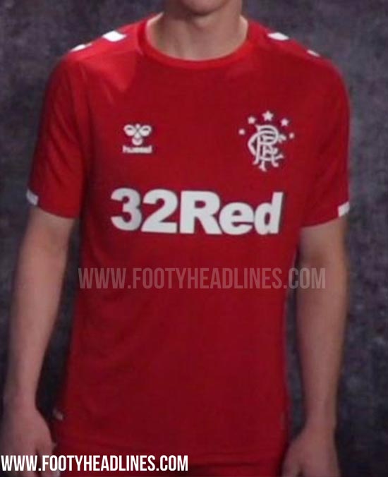 Image result for glasgow rangers in red kit