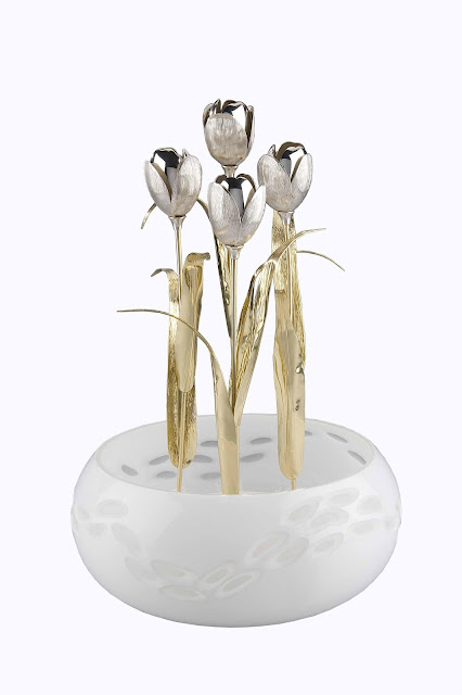 Frazer and Haws - VASE MORANO TULIP RS,99200 Frazer and Haws - VASE MORANO TULIP RS,99200