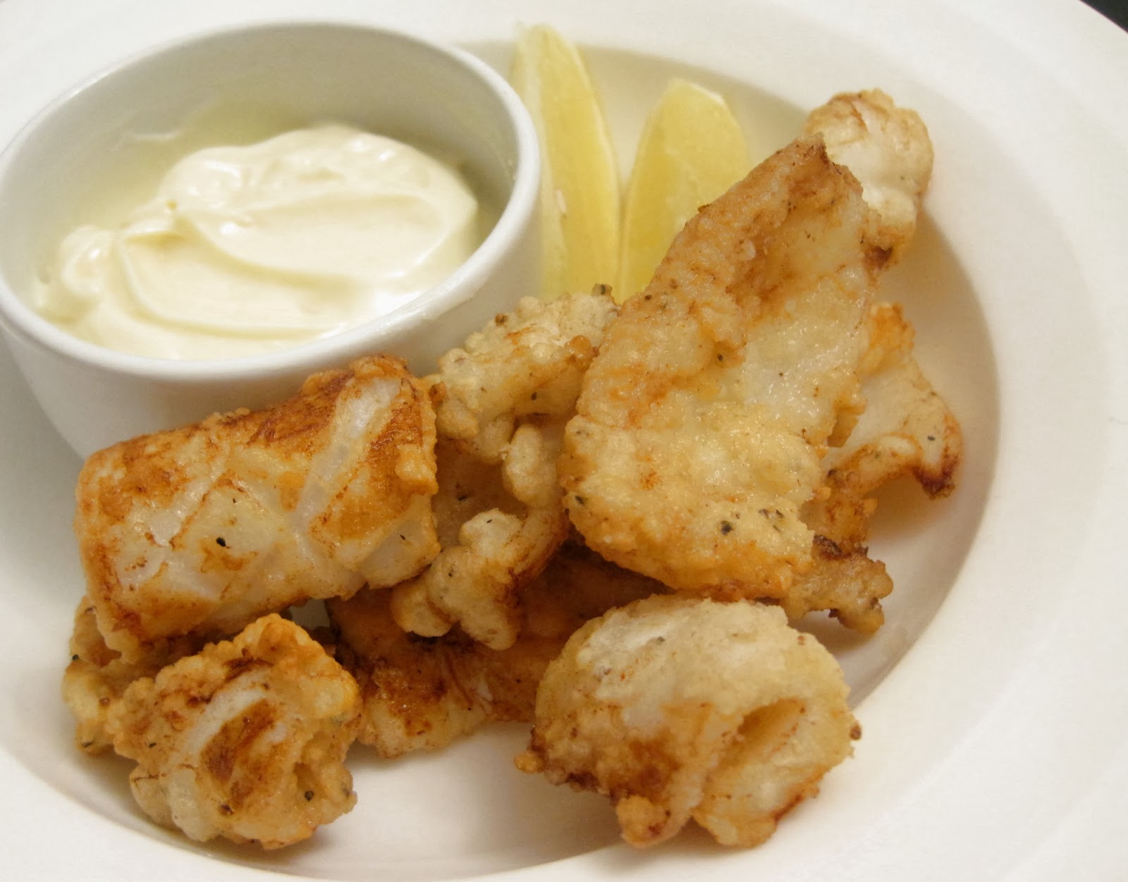 Lynne's Dinners Salt and Pepper Squid, the recipe October 2013