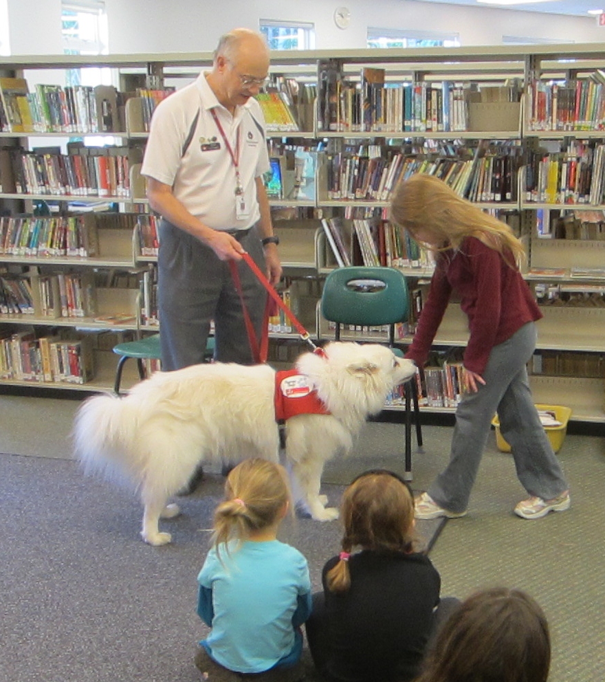 StrongStart Therapy Dog Visits