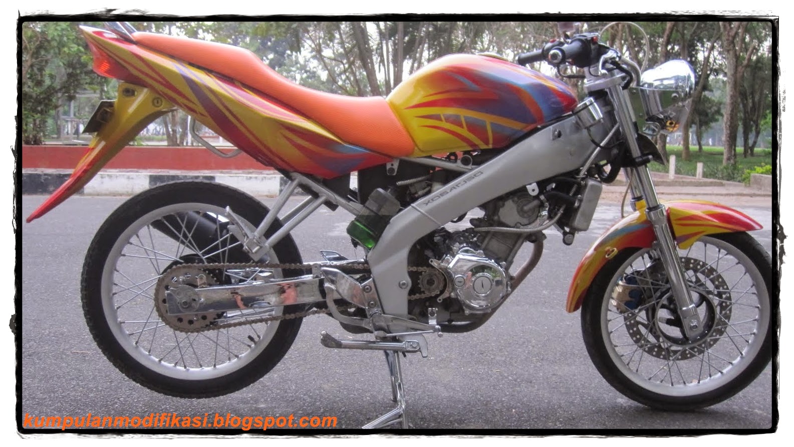 Modifikasi Motor Ojek | Modifikasimania