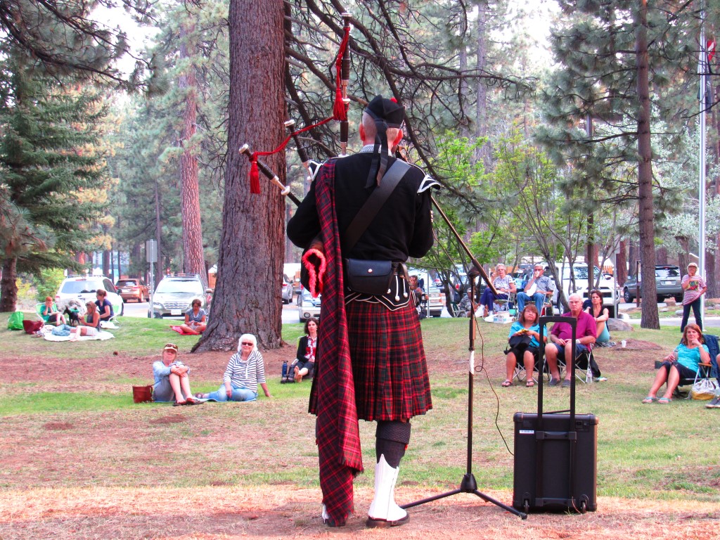 Bagpipe Concert on the Library Lawn HAERR TRIPPIN'