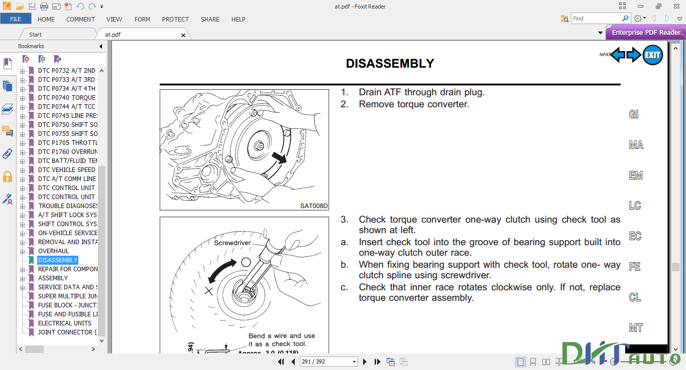 Nissan maxima A33 2000 2003 Service Manual Language: English Size: 188 Mb Format: PDF. You must be logged in to do that. Link download: