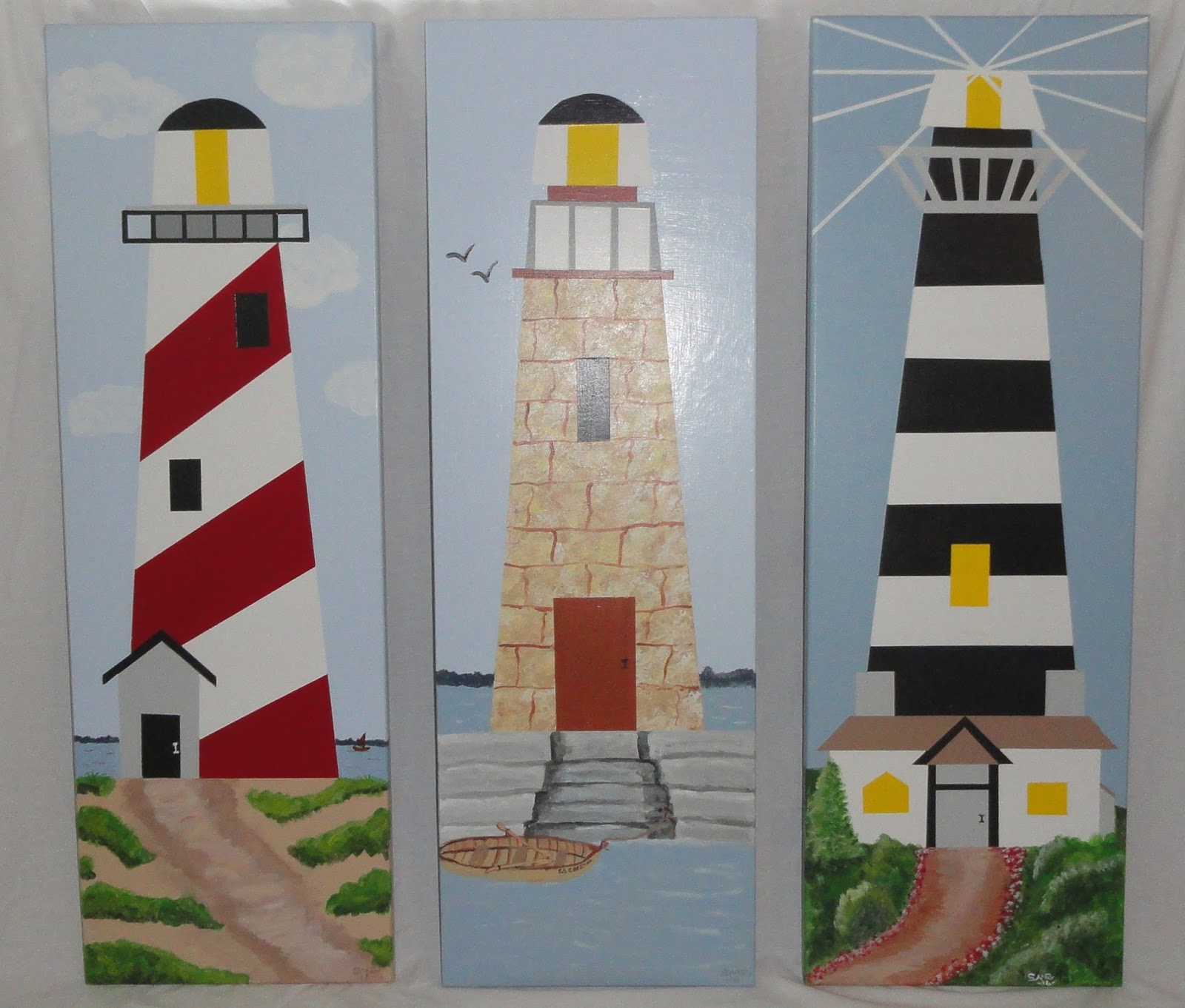 Barn Quilt Pet Portraits The Lighthouses Have Found Their Home
