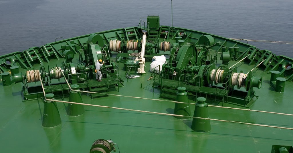 Mooring winch Load test