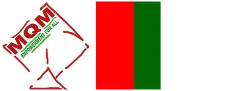 Election Symbol and Flag of MQM