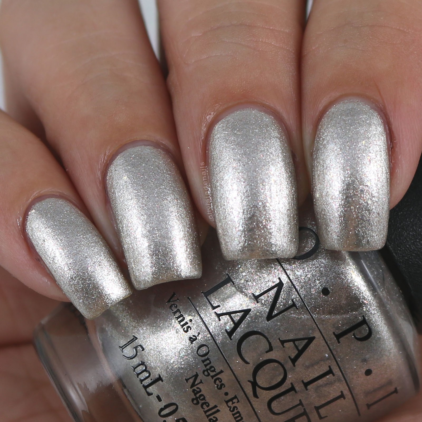 OPI Five-And-Ten swatched by Olivia Jade Nails