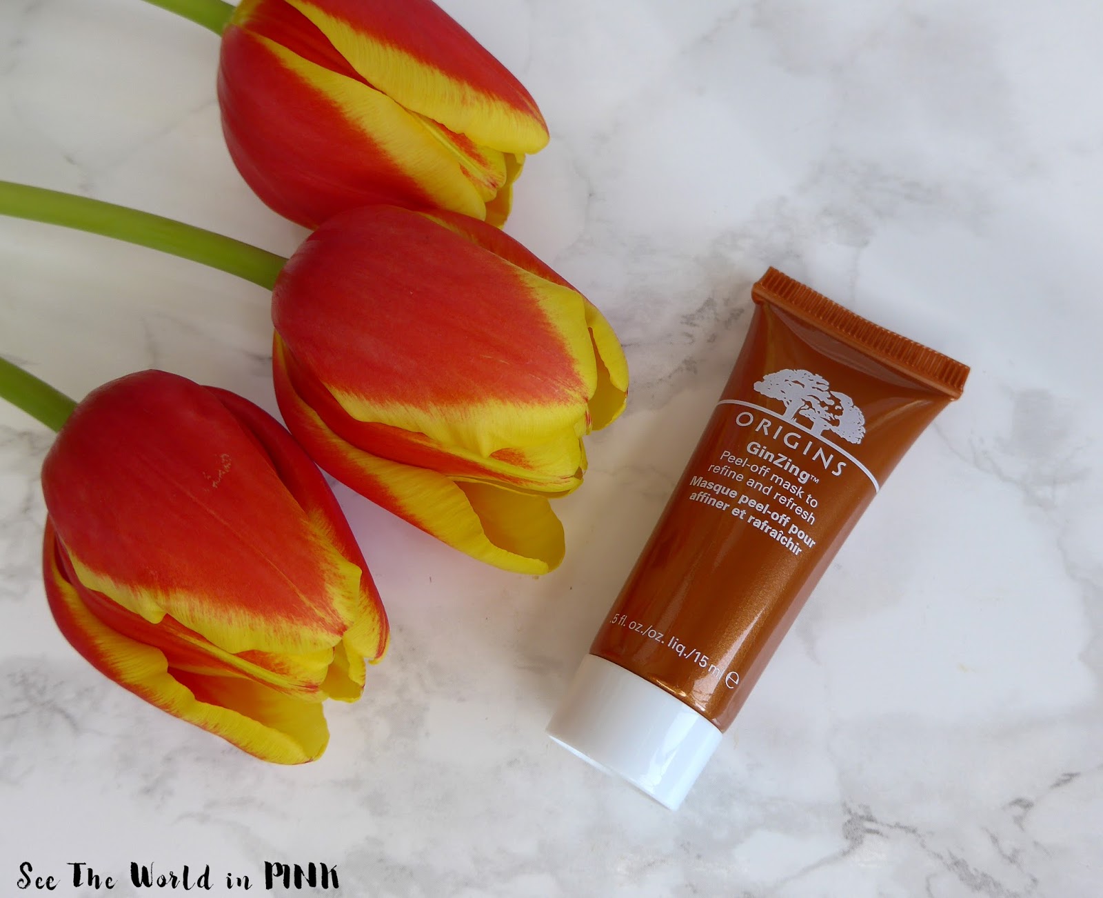 Delegeret Godkendelse Bibliografi Mask Wednesday - Origins GinZing Peel-Off Mask to Refine and Refresh Try-on  and Review! | See the World in PINK