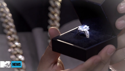 Nicki Minaj's 10k Diamond engagement ring