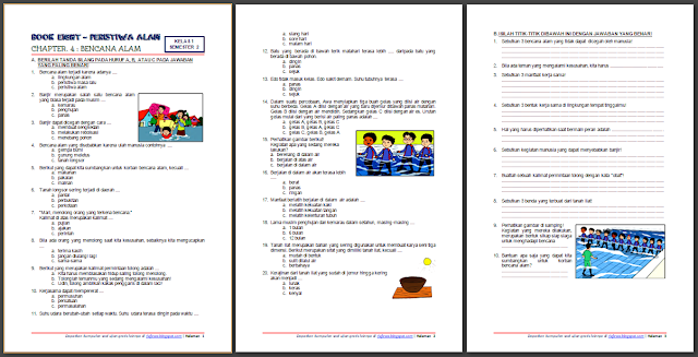 Download Soal Tematik Kelas 1 Semester 2 Tema 8 Subtema 4 Peristiwa Alam Bencana Alam Edisi Terbaru Download Kumpulan Soal