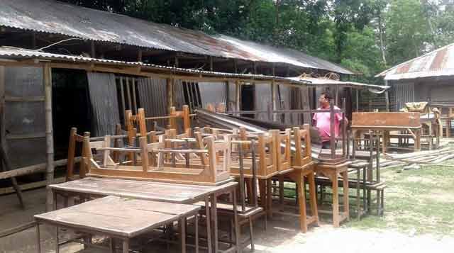 কাল বৈশাখী ঝড়ে ক্ষতিগ্রস্ত শাহরাস্তি উয়ারুক রহমানিয়া নুরিয়া সুন্নিয়া মাদ্রাসা Nuria Sunnah Madrasa was injured in the Baishakhi storm