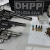 Polícia Civil prende três pessoas, armas de fogo no Ribeirão em Barreiras