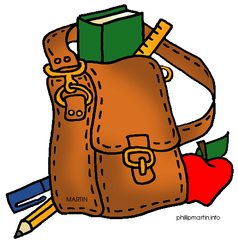 clipart picture of school bag - photo #8