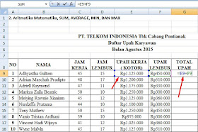 Aku Berbagi Soal Dan Latihan Ms Excel
