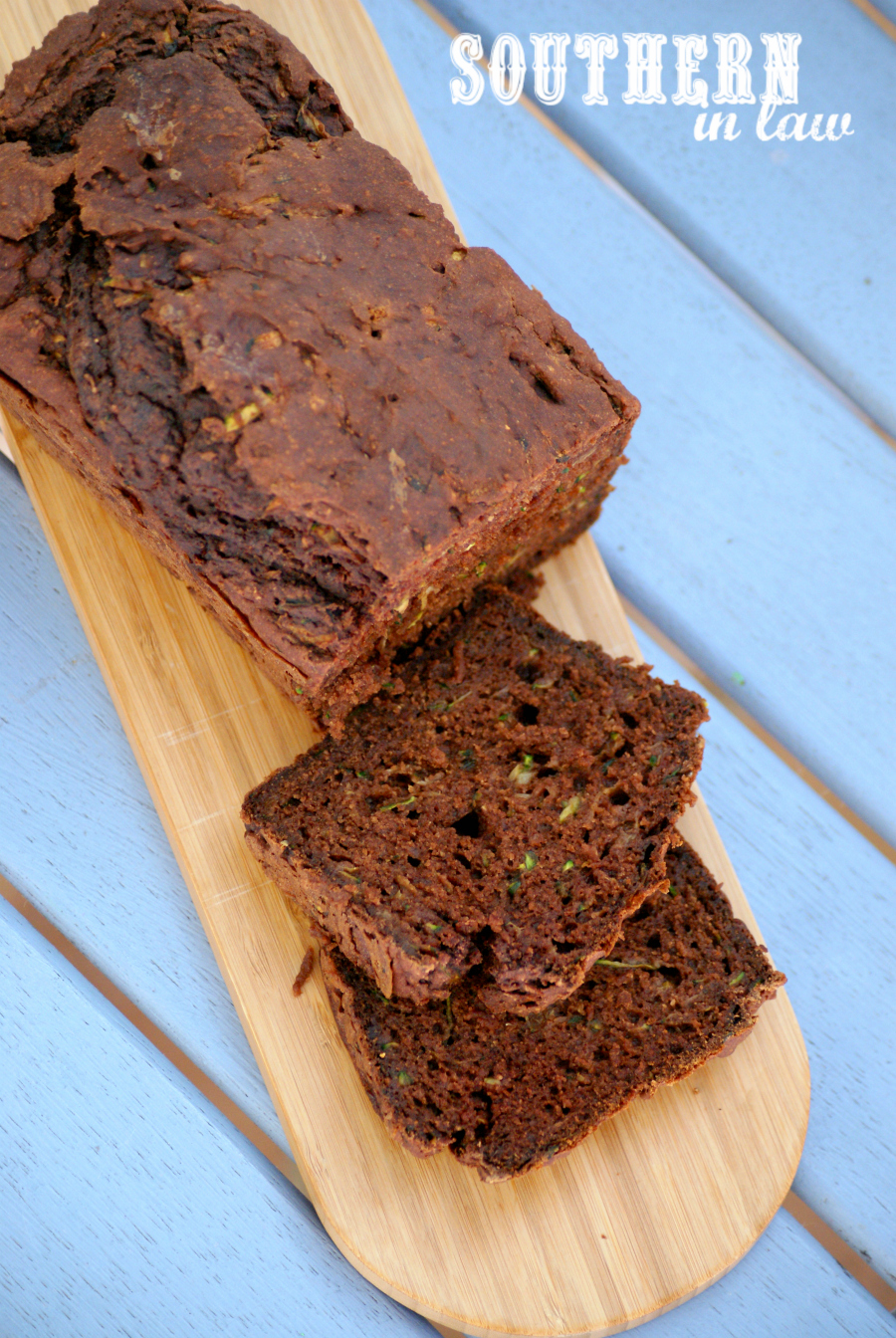 Southern In Law Recipe Healthy Chocolate Zucchini Bread (Gluten Free!)