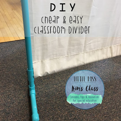 DIY Classroom Divider with PVC Pipe