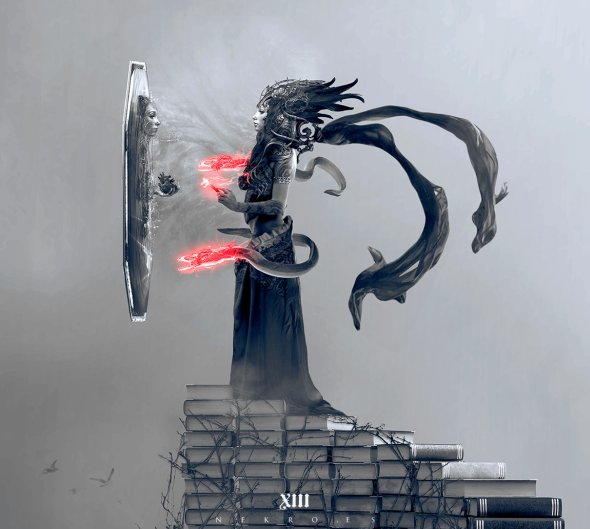 As surreais, sombrias e góticas foto-manipulações digitais de Nekro Nekro artstation ilustrações foto-manipulações photoshop góticas fantasia surreal terror sombrio macabro