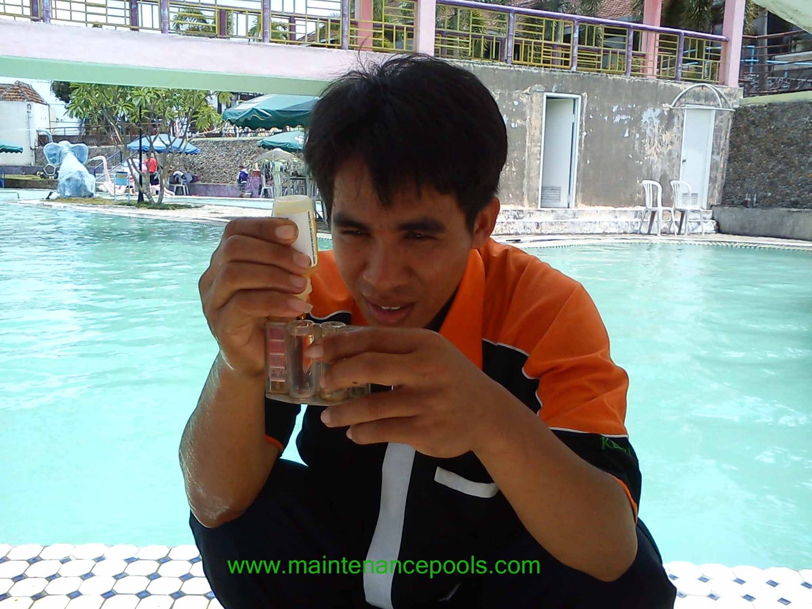 how to test ph level in swimming pool? pool maintenance
