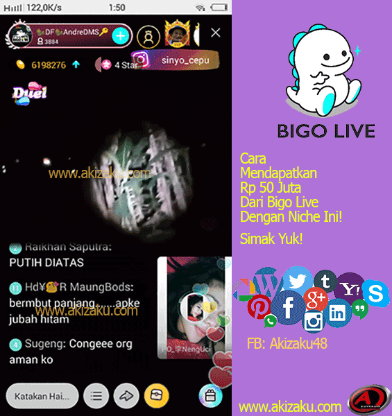 Apa itu Bigo Live? Cara Mendapatkan Rp 50 Juta Dari Bigo Live Dengan Niche Ini! Simak Yuk! Apa itu Bigo Live? Cara Mendapatkan Rp 50 Juta Dari Bigo Live Dengan Niche Ini! Simak Yuk!