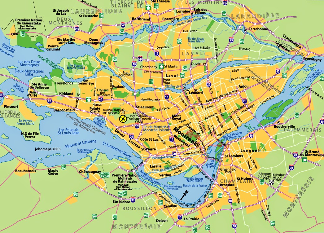 Montreal Subway Map Google Maps - United States Map