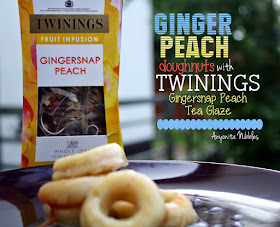 Ginger Peach Doughnuts with Twinings Gingersnap Peach Tea Glaze from www.anyonita-nibbles.co.uk
