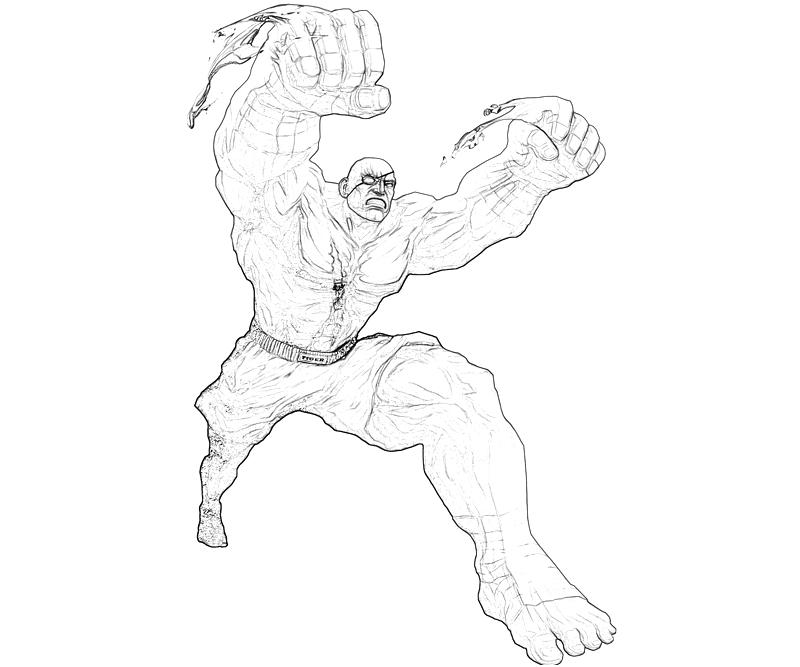 Street Fighter Coloring Pages Coloring Pages