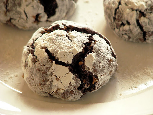 Crinkles recette de cookie au chocolat