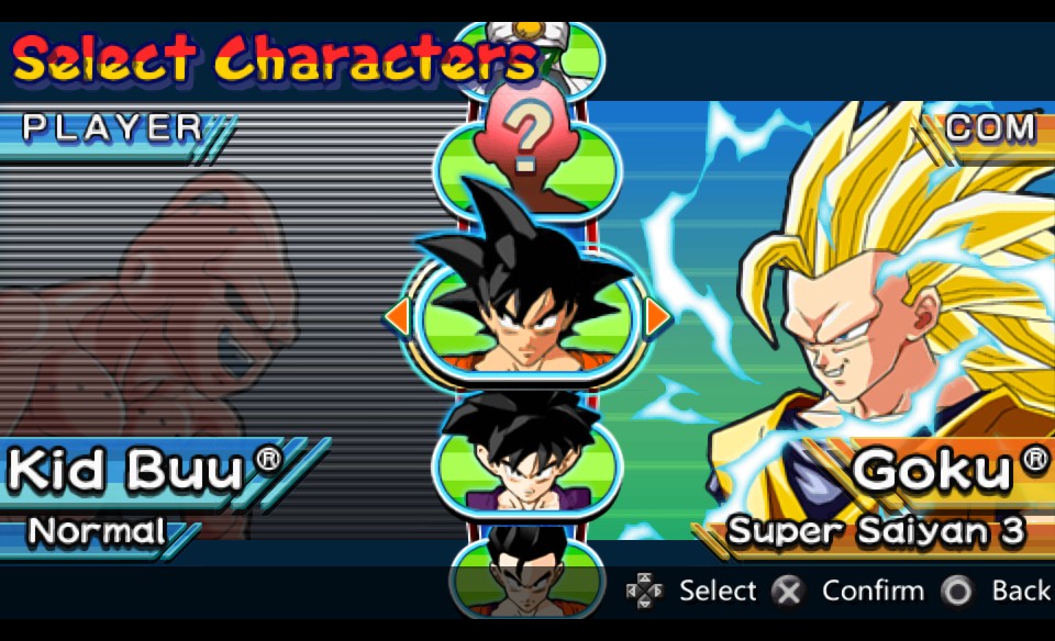 dragon ball z game for ppsspp