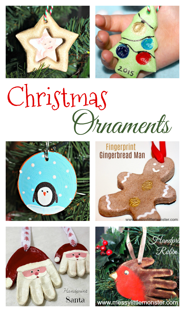 homemade christmas tree decorations kids