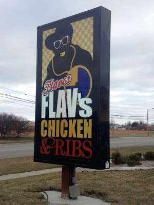 flavor flav's chicken and ribs, restaurant, sign, michigan, sterling heights, evicted